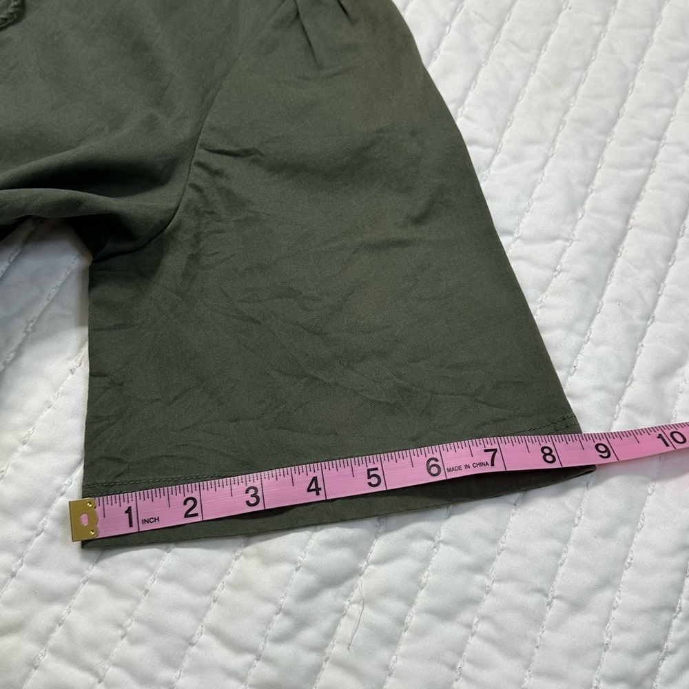 GAP Neutral Lace-Up Shift Dress Size S Baby Tweed in Green  Casual Dress - Picture 14 of 16